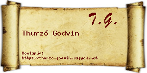Thurzó Godvin névjegykártya
